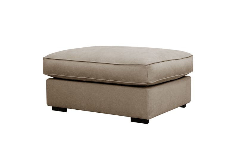 Rossita lyx Fotpall - Brun Tyg - Möbler - Vardagsrum - Stolar & sittmöbler - Pallar - Fotpall