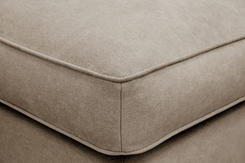 Rossita lyx Fotpall - Brun Tyg - Möbler - Vardagsrum - Stolar & sittmöbler - Pallar - Fotpall