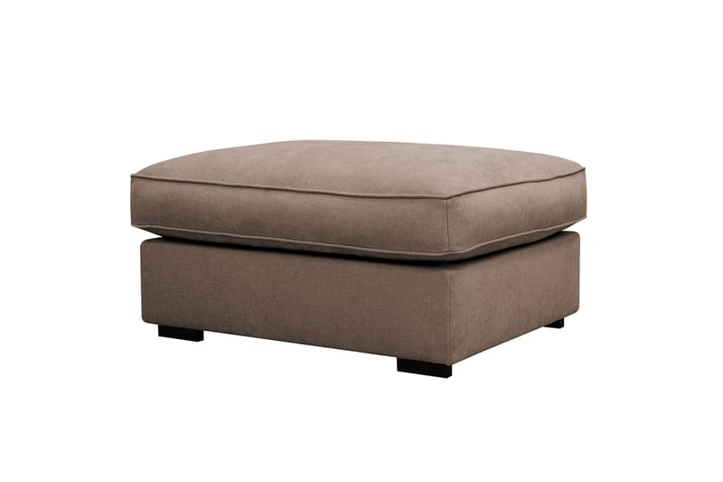 Rossita lyx Fotpall - Brun Tyg - Möbler - Vardagsrum - Stolar & sittmöbler - Pallar - Fotpall