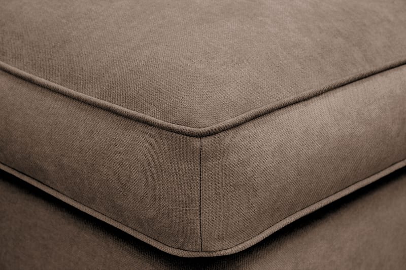 Rossita lyx Fotpall - Brun Tyg - Möbler - Vardagsrum - Stolar & sittmöbler - Pallar - Fotpall