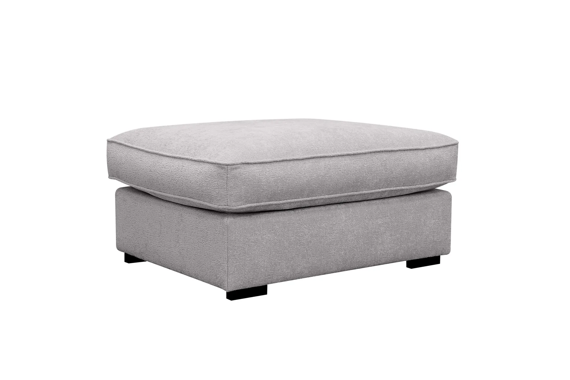 Rossita lyx Fotpall - Gr&aring; Chenille