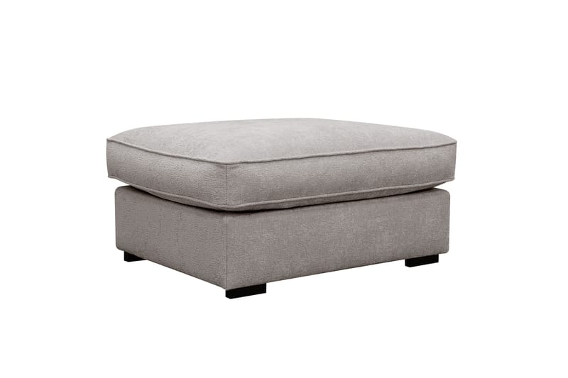 Rossita lyx Fotpall - Grå/Brun Chenille - Möbler - Vardagsrum - Stolar & sittmöbler - Pallar - Fotpall