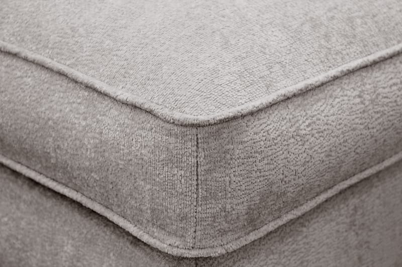 Rossita lyx Fotpall - Grå/Brun Chenille - Möbler - Vardagsrum - Stolar & sittmöbler - Pallar - Fotpall