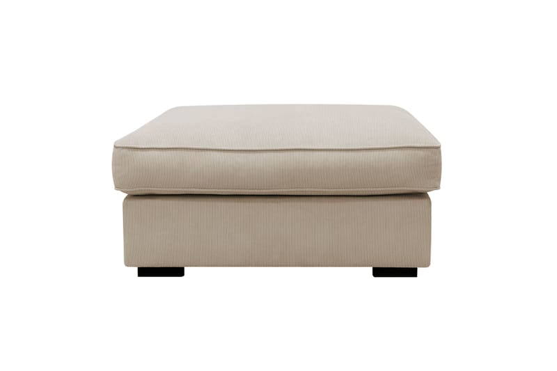 Rossita lyx Fotpall - Greige Manchester - Möbler - Vardagsrum - Stolar & sittmöbler - Pallar - Fotpall