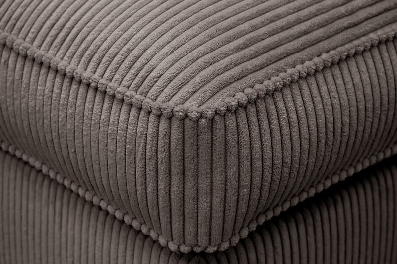 Rossita lyx Fotpall - Mörkgrå Manchester - Möbler - Vardagsrum - Stolar & sittmöbler - Pallar - Fotpall