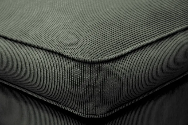 Rossita lyx Fotpall - Mörkgrön Manchester - Möbler - Vardagsrum - Stolar & sittmöbler - Pallar - Fotpall