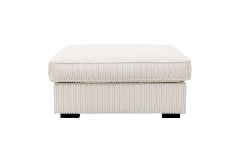 Rossita lyx Fotpall - Offwhite Manchester - Möbler - Vardagsrum - Stolar & sittmöbler - Pallar - Fotpall
