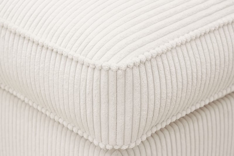 Rossita lyx Fotpall - Offwhite Manchester - Möbler - Vardagsrum - Stolar & sittmöbler - Pallar - Fotpall