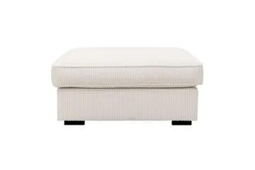 Rossita lyx Fotpall - Offwhite - Möbler - Vardagsrum - Stolar & sittmöbler - Pallar - Fotpall