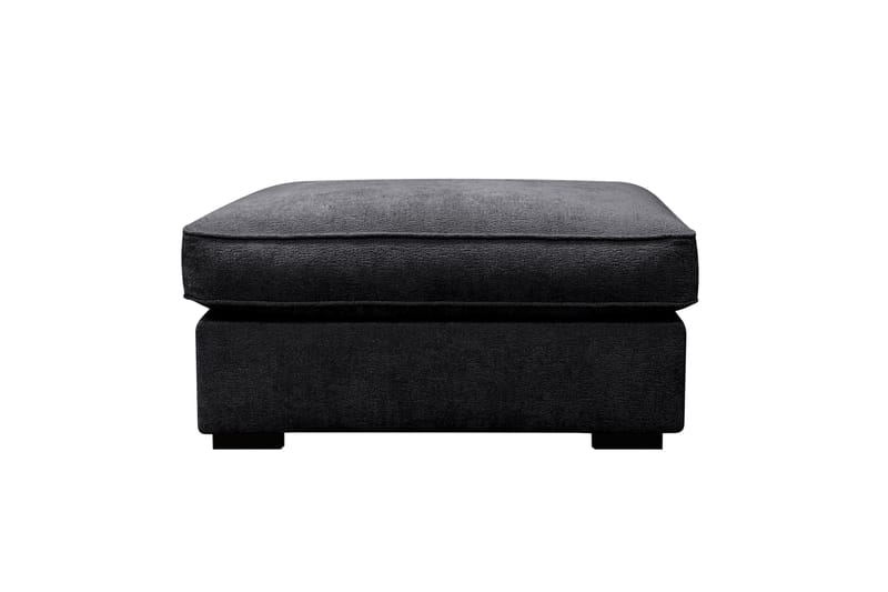 Rossita lyx Fotpall - Svart Chenille - Möbler - Vardagsrum - Stolar & sittmöbler - Pallar - Fotpall