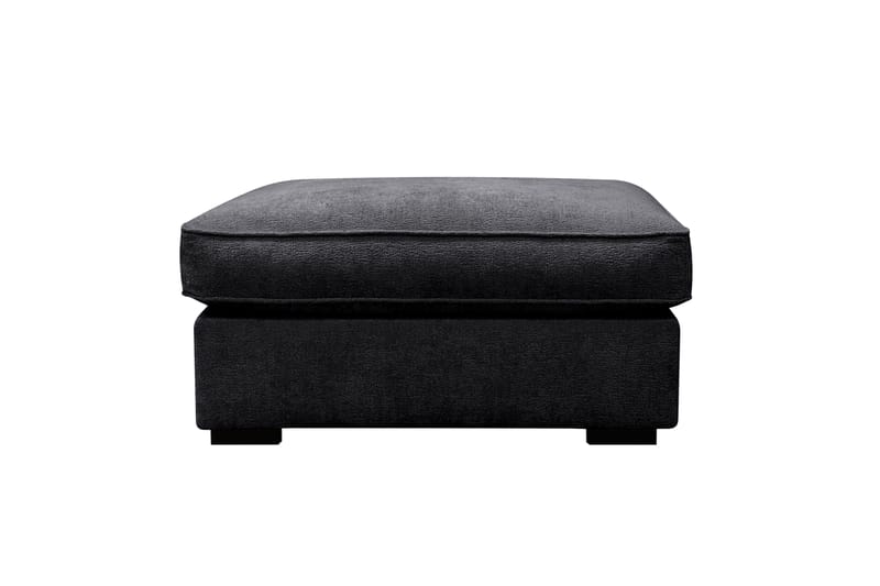 Rossita lyx Fotpall - Svart Chenille - Möbler - Vardagsrum - Stolar & sittmöbler - Pallar - Fotpall