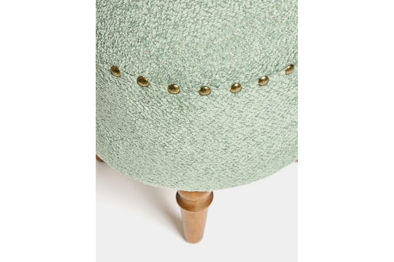 Rubby Fotpall 38 cm - Grön - Möbler - Vardagsrum - Stolar & sittmöbler - Pallar - Fotpall