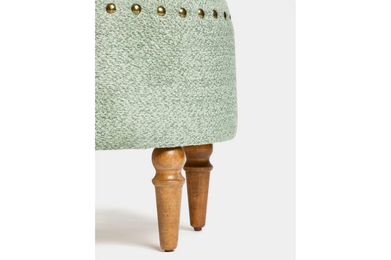 Rubby Fotpall 38 cm - Grön - Möbler - Vardagsrum - Stolar & sittmöbler - Pallar - Fotpall