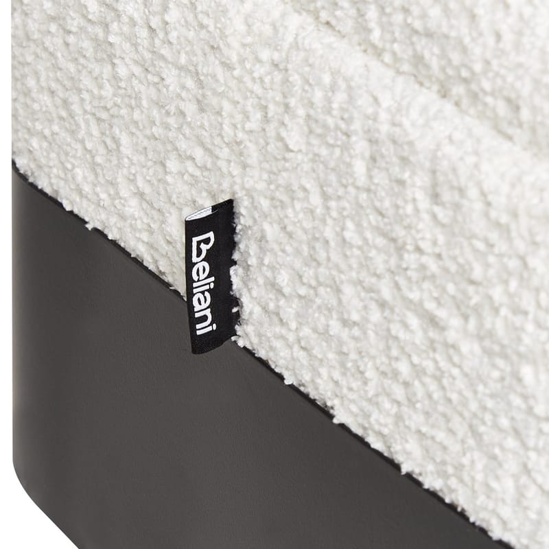 Sängbänk Warren - Vit, Svart - Möbler - Vardagsrum - Stolar & sittmöbler - Pallar - Fotpall