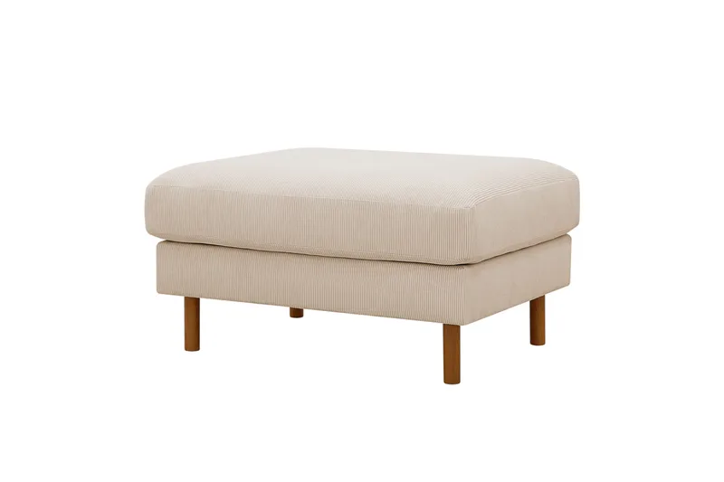 Scandi Fotpall i Manchester, Beige