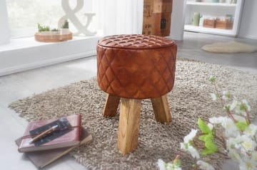 Soans Sittpall - Brun - Möbler - Vardagsrum - Stolar & sittmöbler - Pallar