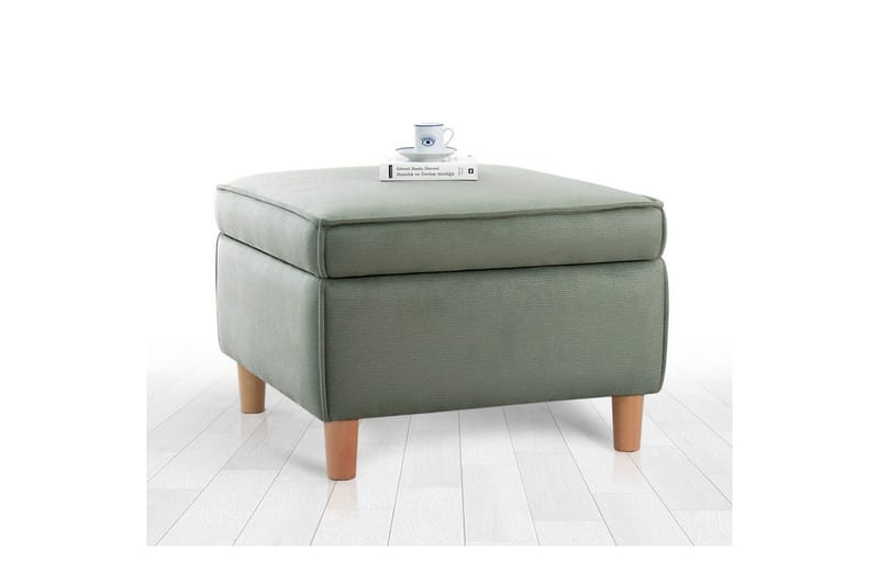 Sufian Fotpall 63 cm - Grön - Möbler - Vardagsrum - Stolar & sittmöbler - Pallar - Fotpall