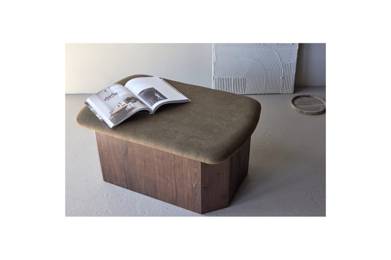 Todd Fotpall - Brun - Möbler - Vardagsrum - Stolar & sittmöbler - Pallar - Fotpall