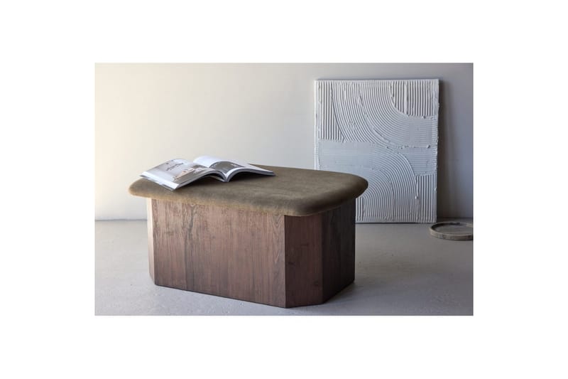 Todd Fotpall - Brun - Möbler - Vardagsrum - Stolar & sittmöbler - Pallar - Fotpall