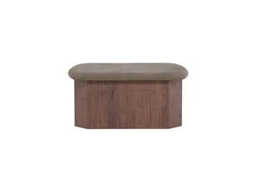 Todd Fotpall - Brun - Möbler - Vardagsrum - Stolar & sittmöbler - Pallar - Fotpall