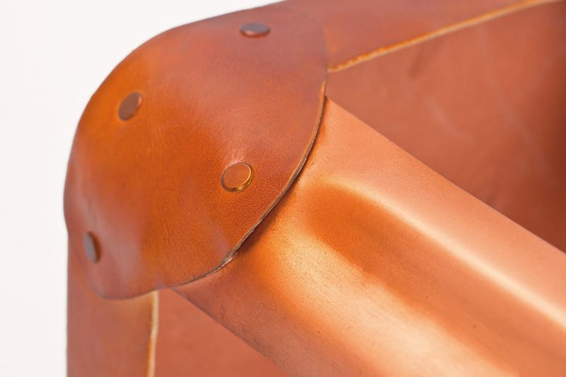 Torquilla Pall 4-Pack - Koppar/Läder - Möbler - Vardagsrum - Stolar & sittmöbler - Pallar