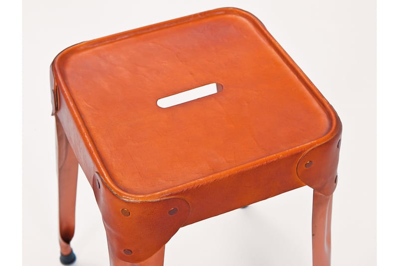 Torquilla Pall 4-Pack - Koppar/Läder - Möbler - Vardagsrum - Stolar & sittmöbler - Pallar