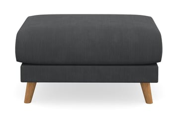 Trend Lyx Fotpall - Mörkgrå/Ek - Möbler - Vardagsrum - Stolar & sittmöbler - Pallar - Fotpall