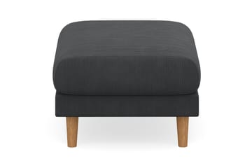 Trend Lyx Fotpall - Mörkgrå/Ek - Möbler - Vardagsrum - Stolar & sittmöbler - Pallar - Fotpall