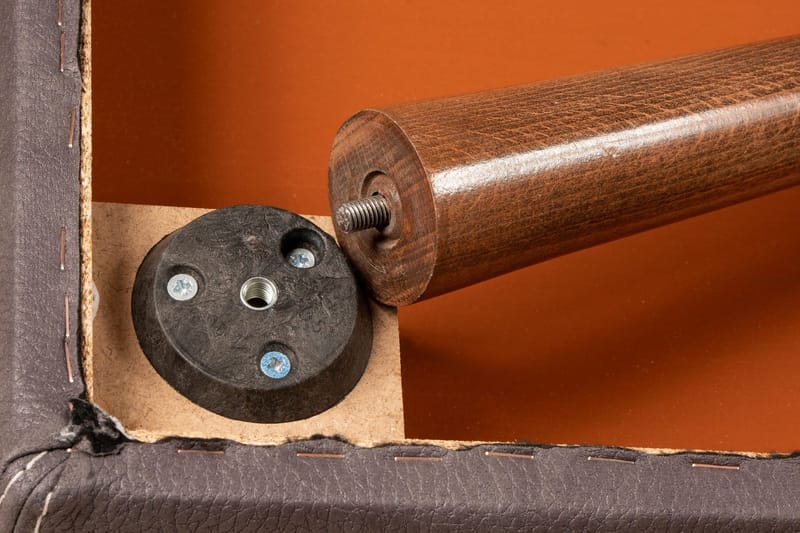 Urgnano Sittpall - Gul/Natur - Möbler - Vardagsrum - Stolar & sittmöbler - Pallar