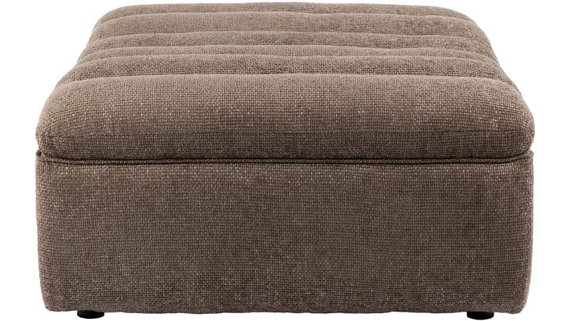 Valdoro Fotpall i tyg 120 cm - Mink - Möbler - Vardagsrum - Stolar & sittmöbler - Pallar - Fotpall