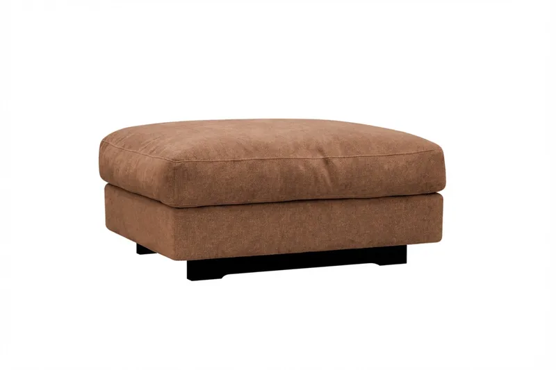 Valencia Fotpall - Gulbrun - Möbler - Vardagsrum - Stolar & sittmöbler - Pallar - Fotpall