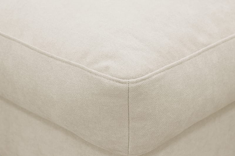 Valencia Fotpall med avtagbar och tvättbar klädsel - Beige - Möbler - Vardagsrum - Stolar & sittmöbler - Pallar - Fotpall