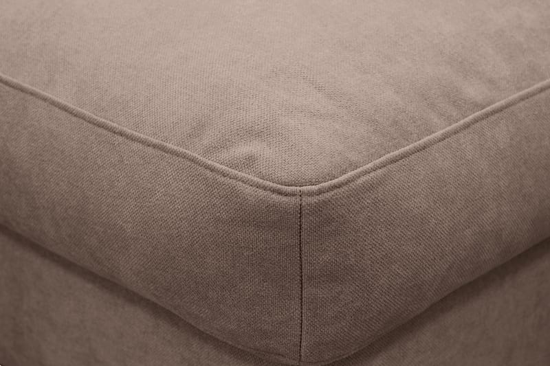 Valencia Fotpall med avtagbar och tvättbar klädsel - Mörkbrun - Möbler - Vardagsrum - Stolar & sittmöbler - Pallar - Fotpall