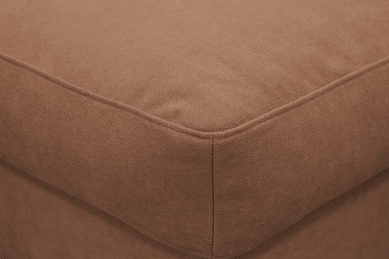 Valencia Fotpall med avtagbar och tvättbar klädsel - Rostbrun - Möbler - Vardagsrum - Stolar & sittmöbler - Pallar - Fotpall