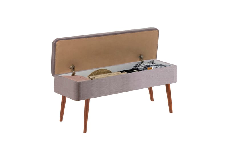 Valsot Sittpall 90 cm - Valnöt - Möbler - Vardagsrum - Stolar & sittmöbler - Pallar - Fotpall