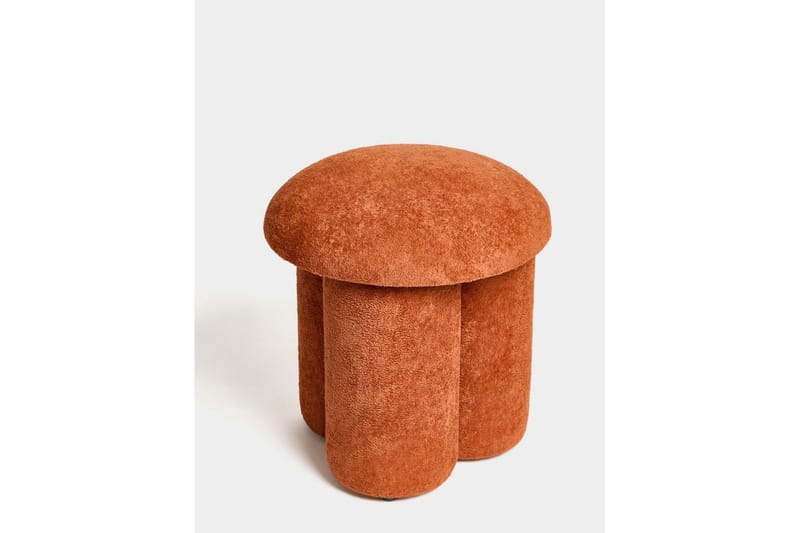 Vynor Fotpall 45 cm - Orange - Möbler - Vardagsrum - Stolar & sittmöbler - Pallar - Fotpall