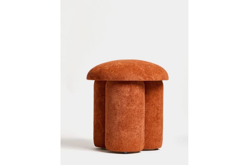 Vynor Fotpall 45 cm - Orange - Möbler - Vardagsrum - Stolar & sittmöbler - Pallar - Fotpall