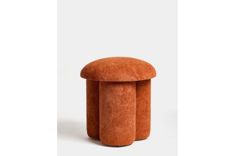 Vynor Fotpall 45 cm - Orange - Möbler - Vardagsrum - Stolar & sittmöbler - Pallar - Fotpall