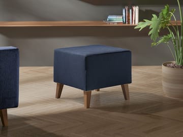 Waldsten Fotpall 51 cm - mörkblå - Möbler - Vardagsrum - Stolar & sittmöbler - Pallar - Fotpall