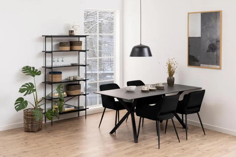 Pelaw Karmstol - Svart - Möbler - Vardagsrum - Stolar & sittmöbler - Karmstolar