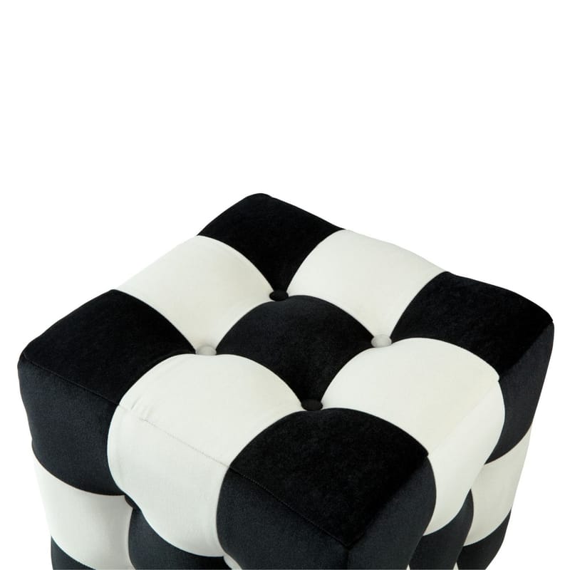 Peticire Sittpuff 42 cm - Svart/Vit - Möbler - Vardagsrum - Stolar & sittmöbler - Sittpuff