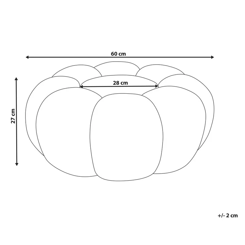 Puff Beaufort - Brun - Möbler - Vardagsrum - Stolar & sittmöbler - Sittpuff