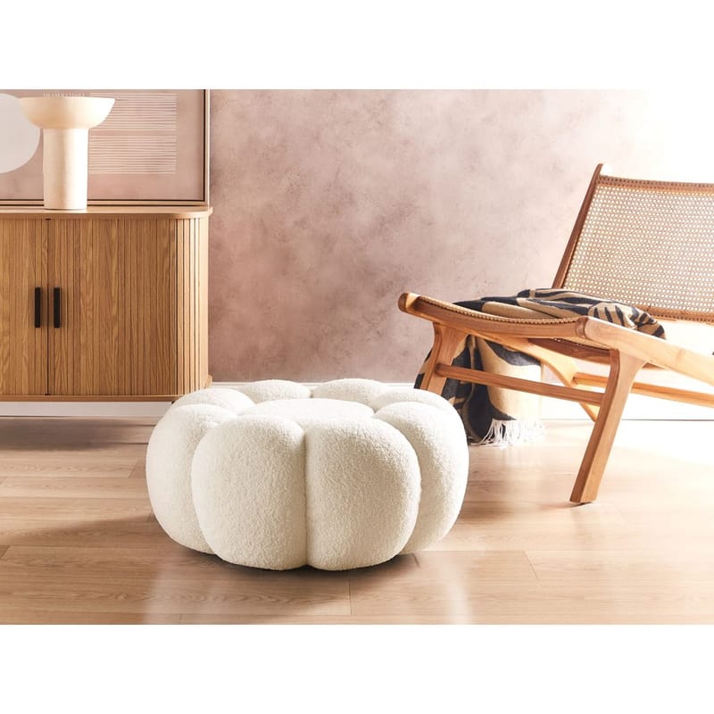 Puff Beaufort - Vit - Möbler - Vardagsrum - Stolar & sittmöbler - Sittpuff