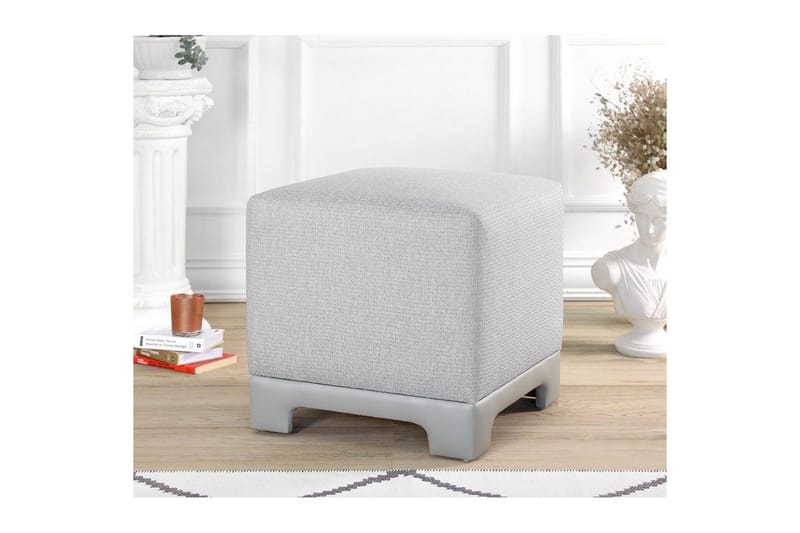 Puff Belarville Grå - Grå - Möbler - Vardagsrum - Stolar & sittmöbler - Sittpuff