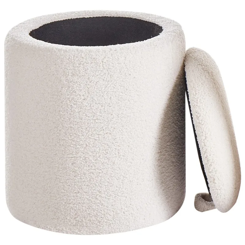 Puff Berea 2-pack - Vit - Möbler - Vardagsrum - Stolar & sittmöbler - Sittpuff