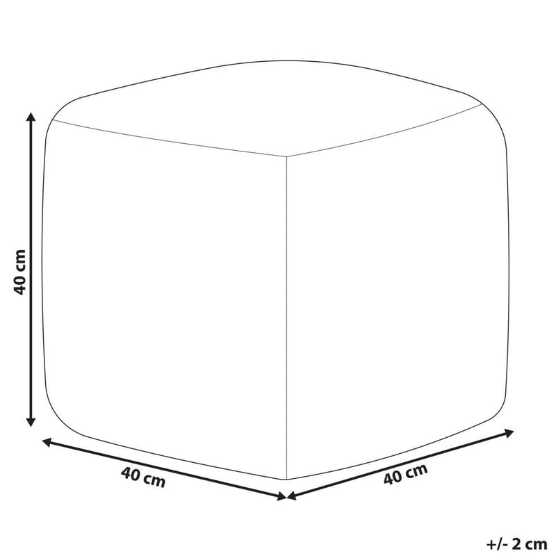 Puff Bhilwara - Möbler - Vardagsrum - Stolar & sittmöbler - Sittpuff