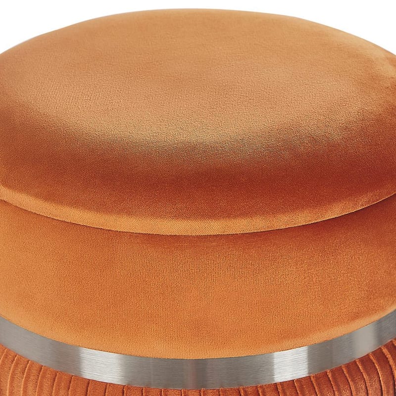 Puff Camdenton 2-pack - Orange - Möbler - Vardagsrum - Stolar & sittmöbler - Sittpuff