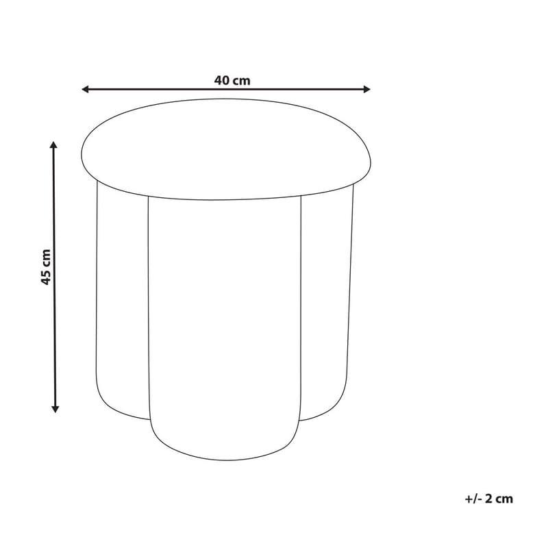 Puff Carrington - Möbler - Vardagsrum - Stolar & sittmöbler - Sittpuff