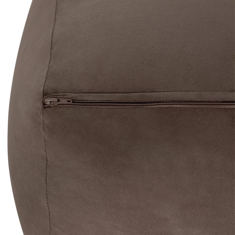 Puff Dareyn - Brun, Beige - Möbler - Vardagsrum - Stolar & sittmöbler - Sittpuff