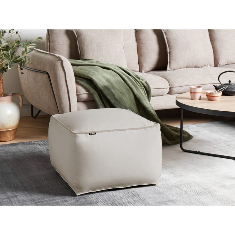 Puff Dareyn - Ljusbeige - Möbler - Vardagsrum - Stolar & sittmöbler - Sittpuff